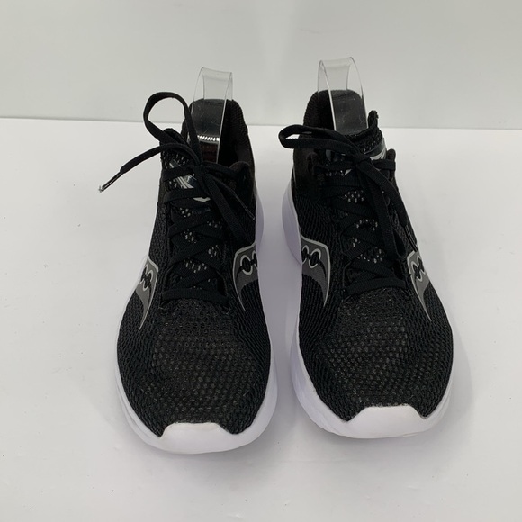 Saucony Kinvara 14 training shoes black running sneaker lightweight 8.5 WIDE - Picture 3 of 7